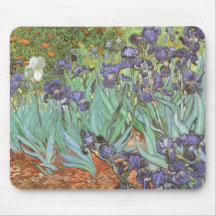Iris par Vincent van Gogh, beaux-arts vintages Tapis De Souris