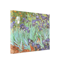 Iris par Vincent van Gogh, beaux-arts vintages Toile Tendue
