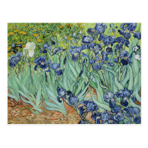 Iris par Vincent van Gogh Carte Postale