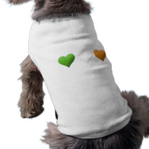irishheart t-shirts pour animaux domestiques