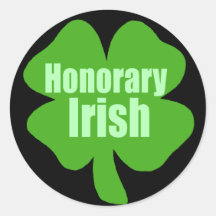 Irlandais honorifique adhésif