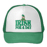 Irlandais pendant un jour casquette de camionneur