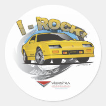 IROC-Z AUTOCOLLANT ROND