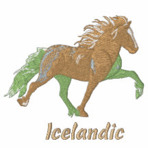 Islandais bronzage ombragé par broderie polo avec broderie