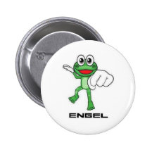 ist2_873972_frog_cartoon, ANGES petit nettement Pin's Avec Agrafe