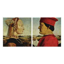 Italiano : Di Federico da Montefeltro, chauve-sour Carte Avec Photo