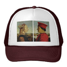 Italiano : Di Federico da Montefeltro, chauve-sour Casquette