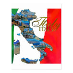 Italienne la "botte " carte postale