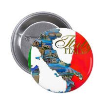 Italienne la "botte " pin's avec agrafe