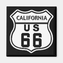 ITINÉRAIRE 66 DE CA USA AIMANTS