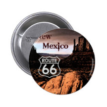 Itinéraire 66 Nouveau Mexique Badge Avec Épingle