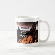 Itinéraire 66 Nouveau Mexique Tasse