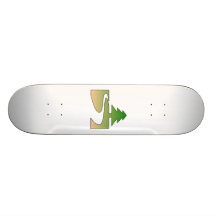 Itinéraire aménagé pour amateurs de la nature planches à roulettes customisées