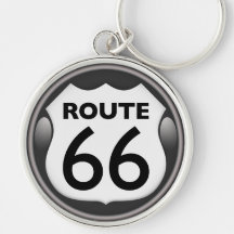 Itinéraire historique 66 des USA Porte-clef