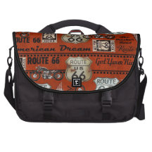 Itinéraire vintage 66 sacs ordinateur portable
