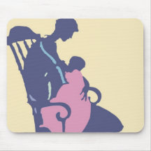 <It's a Girl> par Steve Collier Tapis De Souris