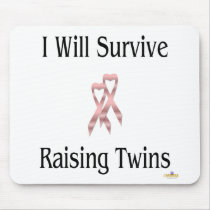 IWillSurviveRaisingTwinsGirlGirl tapis de souris