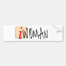 iWOMAN Autocollant Pour Voiture