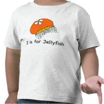 J est pour le T-shirt de méduses