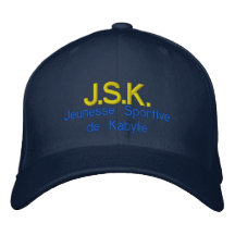J.S.K. - Jeunesse Sportive de Kabylie Casquette Brodée