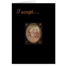 J'accepte votre carte de proposition de mariage