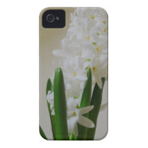 Jacinthe blanche coque iPhone 4 Case-Mate