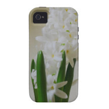Jacinthe blanche étui Case-Mate iPhone 4