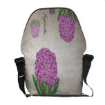 Jacinthes roses personnalisables besaces