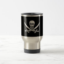 Jack Rackham ; Drapeau de jolly roger ; Pirate Tasse À Café