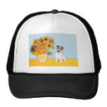 Jack Russell 11 - tournesols Casquette De Camionneur