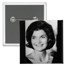 Jackie Kennedy Badges Avec Agrafe