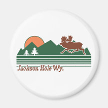 Jackson Hole Wyoming Magnets