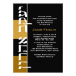 Jacob Aharon 1 Vert révisé Carton D'invitation
