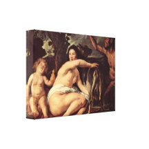 Jacob Jordaens - l'enfance de Zeus Toile Tendue