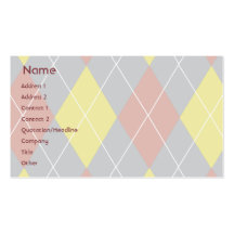Jacquard - affaires cartes de visite personnelles