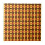 Jacquard d'automne carreau