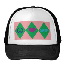 Jacquard de bain casquettes