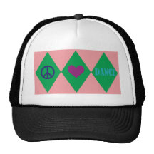 Jacquard de danse casquette de camionneur