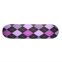 Jacquard pourpre à la mode skateboard customisable