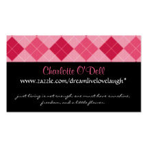 Jacquard ; vente de site Web Cartes De Visite Personnelles