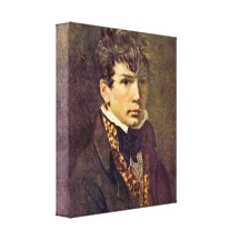 Jacques-Louis David - Georges Rouget Toile Tendue