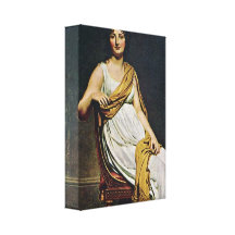 Jacques-Louis David - Madame de Verninac Impression Sur Toile