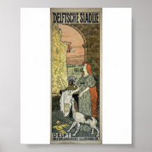 Jacques Zon en janvier 1900 Pays-Bas Affiche