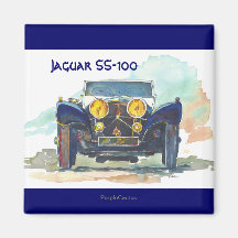 Jaguar SS-100 Aimants
