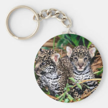 Jaguars de bébé porte-clefs