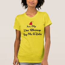 J'ai 21 ans t-shirts