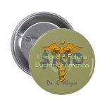 J'ai aidé un futur docteur de donation de l'Amériq Badge Avec Épingle