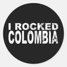 J'ai basculé la Colombie Adhésif Rond