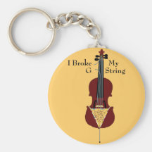 J'ai cassé mon G - ficelle (le violoncelle) Porte-clefs