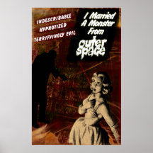 J'ai épousé un monstre posters
